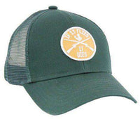 It Flies It Dies Patch Mesh Hat in Green by Rowdy Gentleman - Country Club Prep