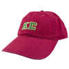 Kappa Sigma Needlepoint Hat in Red by Smathers & Branson - Country Club Prep
