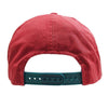 Kraken Needlepoint Hat in Bay Blue and Red by Smathers & Branson - Country Club Prep