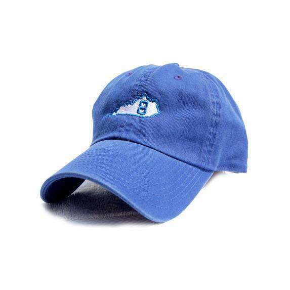KY 8 Hat in Blue by State Traditions - Country Club Prep