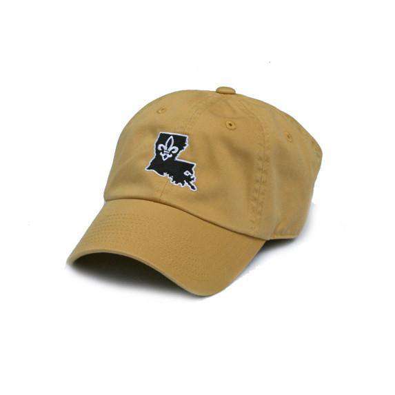 LA Who Dat Hat in Gold by State Traditions - Country Club Prep