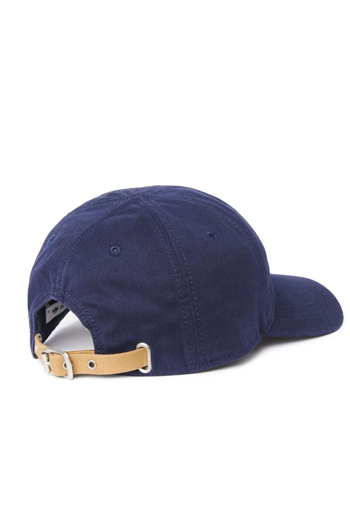 Large Croc Gabardine Cap in Navy by Lacoste - Country Club Prep