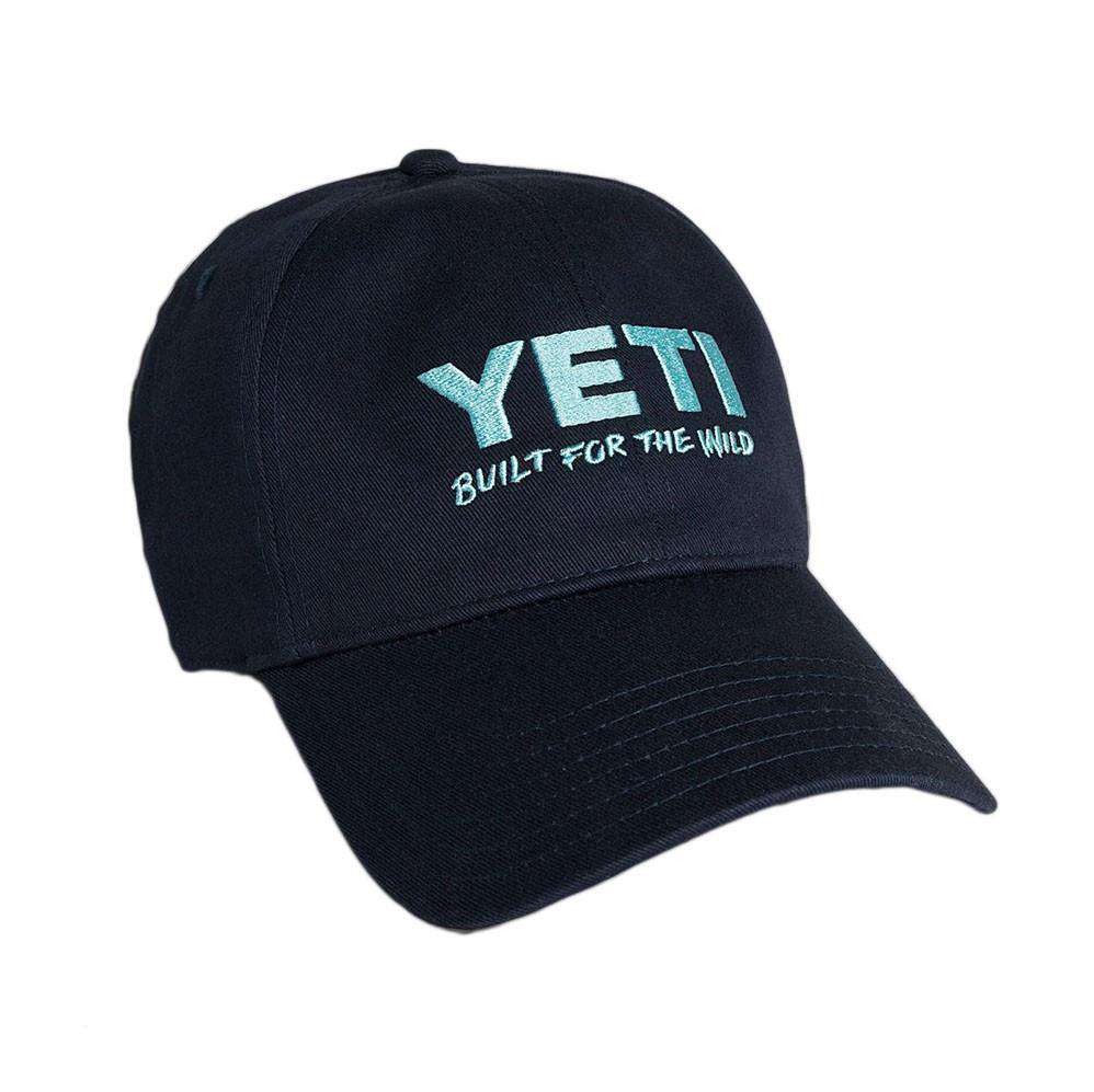 Lifestyle Full Panel Low Profile Hat in Navy by YETI - Country Club Prep