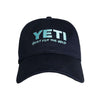 Lifestyle Full Panel Low Profile Hat in Navy by YETI - Country Club Prep