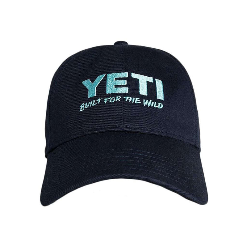 Lifestyle Full Panel Low Profile Hat in Navy by YETI - Country Club Prep