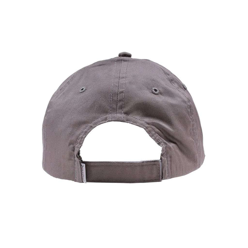 Limited Edition Longshanks Patch Logo Performance Hat in Graphite by Imperial Headwear - Country Club Prep