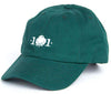Logo Hat in Green by Cotton 101 - Country Club Prep