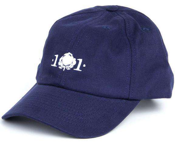 Logo Hat in Navy by Cotton 101 - Country Club Prep