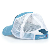 Logo Mesh Hat in Silver Lake Blue by Johnnie-O - Country Club Prep