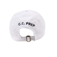 Longshanks Solid Logo Hat in White Twill by Country Club Prep - Country Club Prep