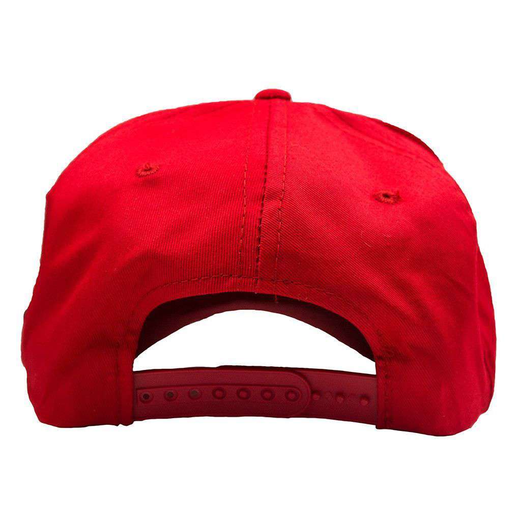 Make America Preppy Again Rope Hat in Red by Country Club Prep - Country Club Prep