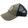 Mesh Back Sportsman's Patch Hat in Olive w/ Navy by Over Under Clothing - Country Club Prep