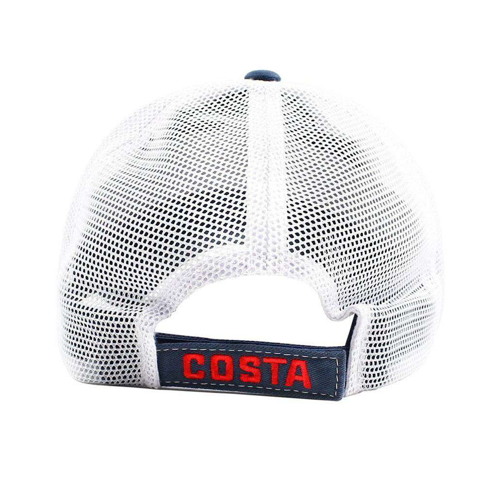 Mesh Hat in Slate Blue by Costa Del Mar - Country Club Prep