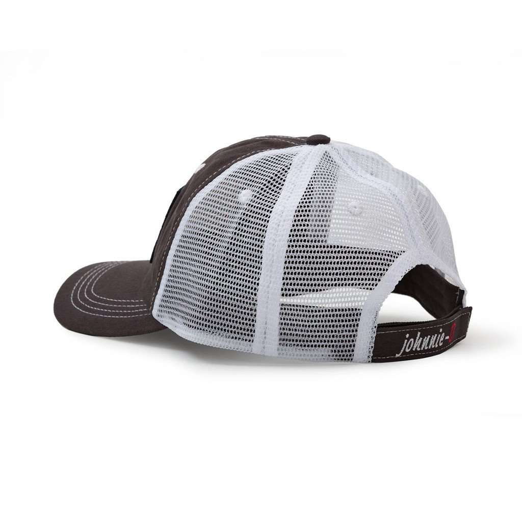 Mesh Trucker Hat in Phantom by Johnnie-O - Country Club Prep