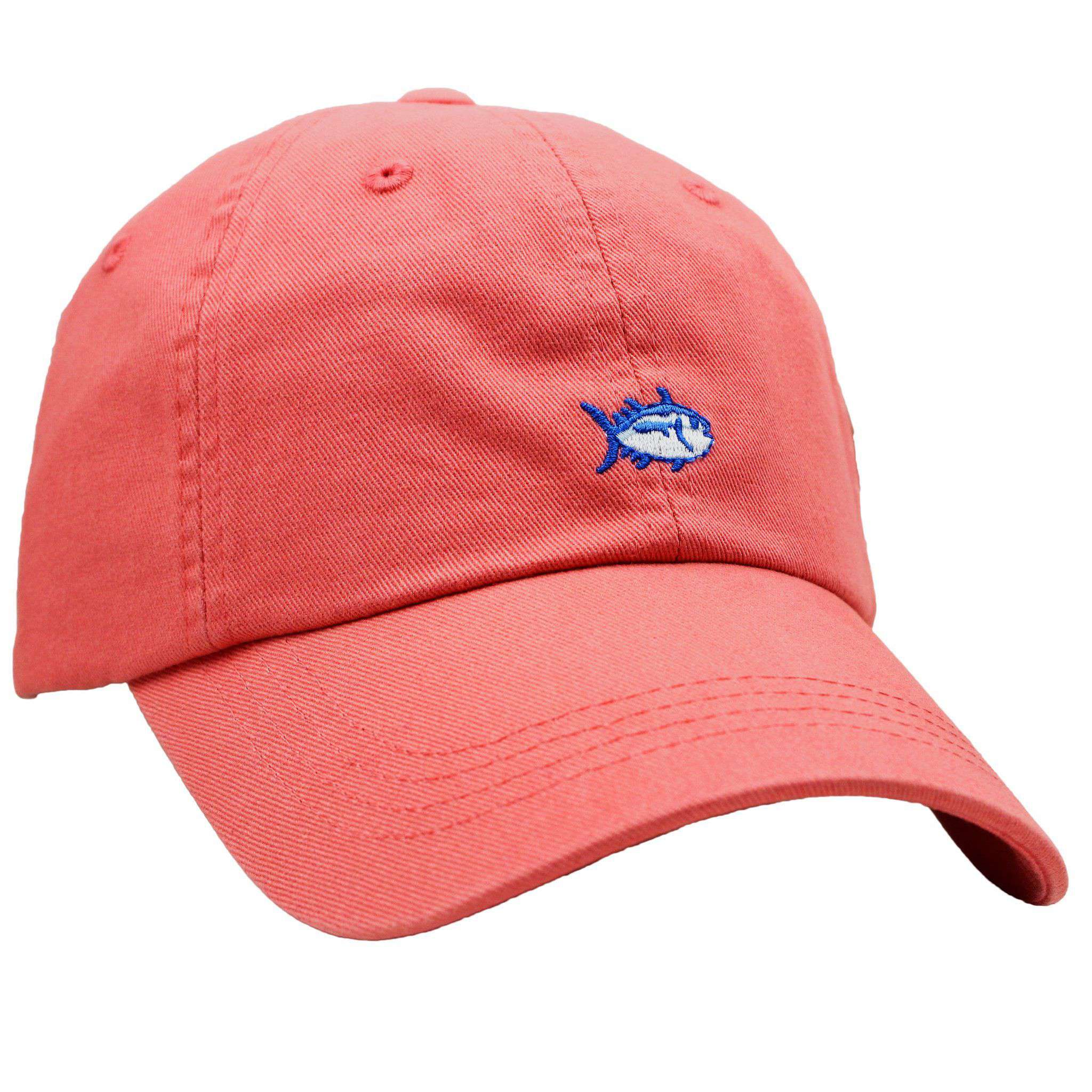 Mini Skipjack Hat in Coral by Southern Tide - Country Club Prep