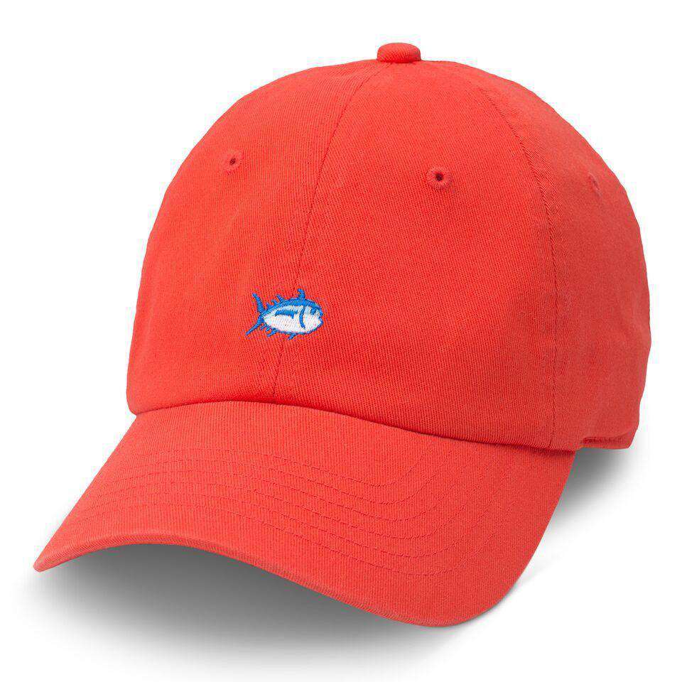 Mini Skipjack Hat in Orange by Southern Tide - Country Club Prep