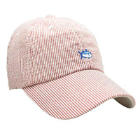 Mini Skipjack Hat in Red Seersucker by Southern Tide - Country Club Prep