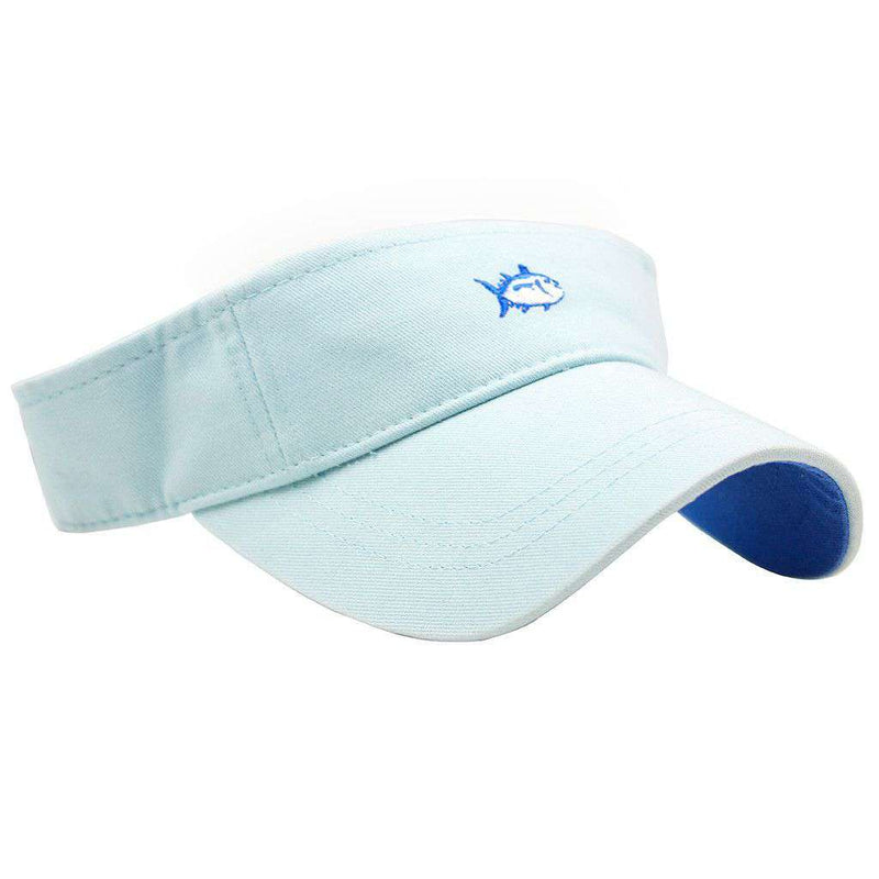 Mini Skipjack Visor in Haint Blue by Southern Tide - Country Club Prep