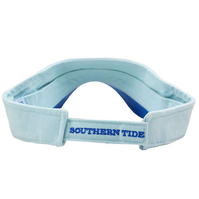 Mini Skipjack Visor in Haint Blue by Southern Tide - Country Club Prep