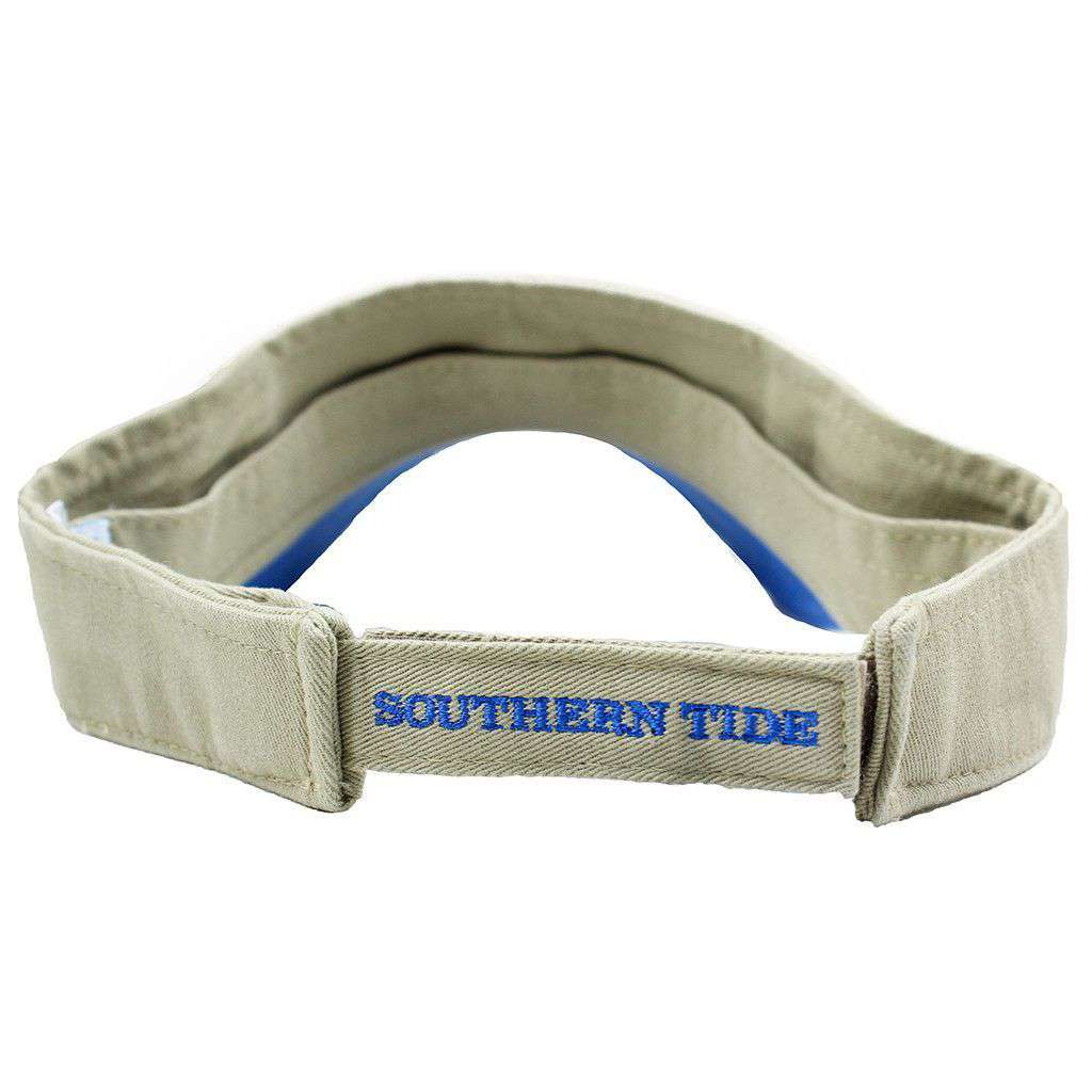 Mini Skipjack Visor in Khaki by Southern Tide - Country Club Prep