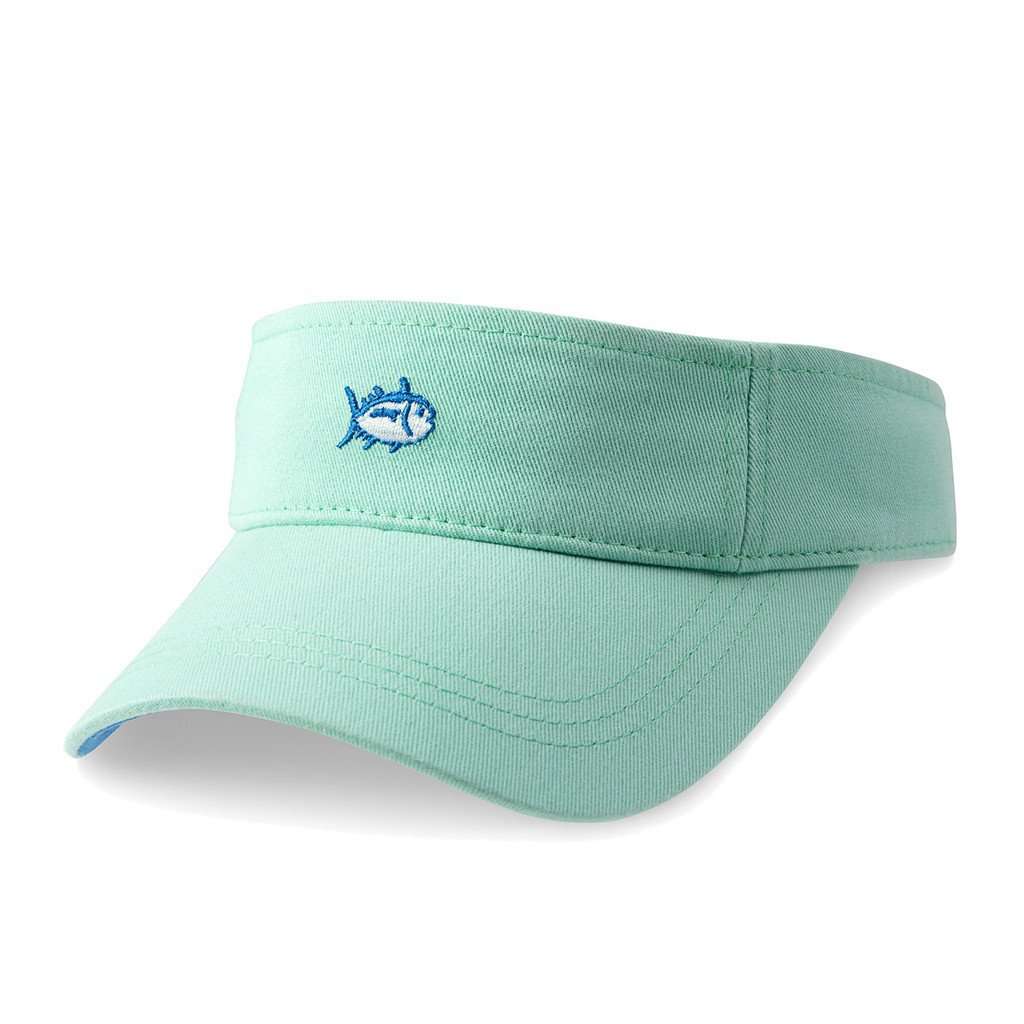 Mini Skipjack Visor in Mint by Southern Tide - Country Club Prep