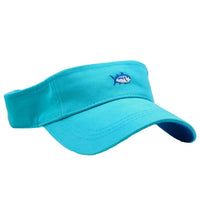 Mini Skipjack Visor in Turquoise by Southern Tide - Country Club Prep