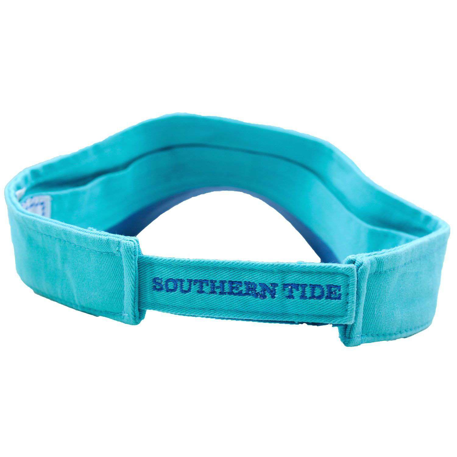 Mini Skipjack Visor in Turquoise by Southern Tide - Country Club Prep