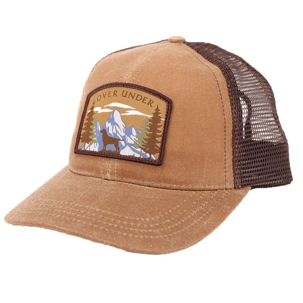Mountain Lab Mesh Back Hat in Field Tan by Over Under Clothing - Country Club Prep