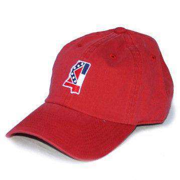MS Traditional Hat in Red by State Traditions - Country Club Prep