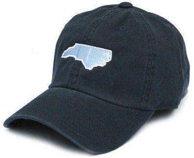 NC Chapel Hill Gameday Hat in Navy Blue by State Traditions - Country Club Prep