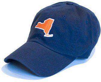 New York Syracuse Gameday Hat in Navy by State Traditions - Country Club Prep