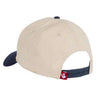 Old Glory All Twill Snapback Hat in Khaki by Rowdy Gentleman - Country Club Prep