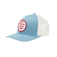 Old North State Mesh Back Hat in Columbia Blue by Classic Carolinas - Country Club Prep