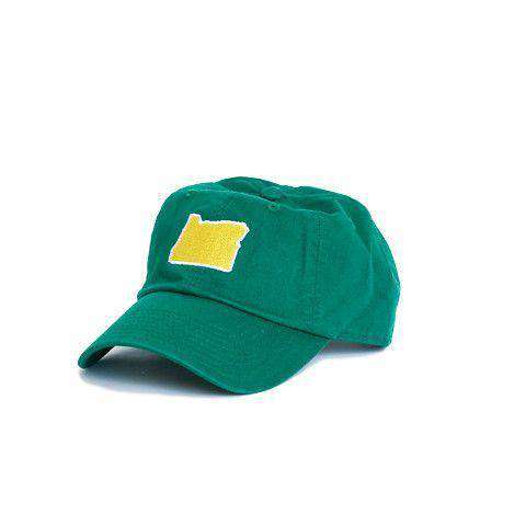 OR Eugene Gameday Hat in Green by State Traditions - Country Club Prep