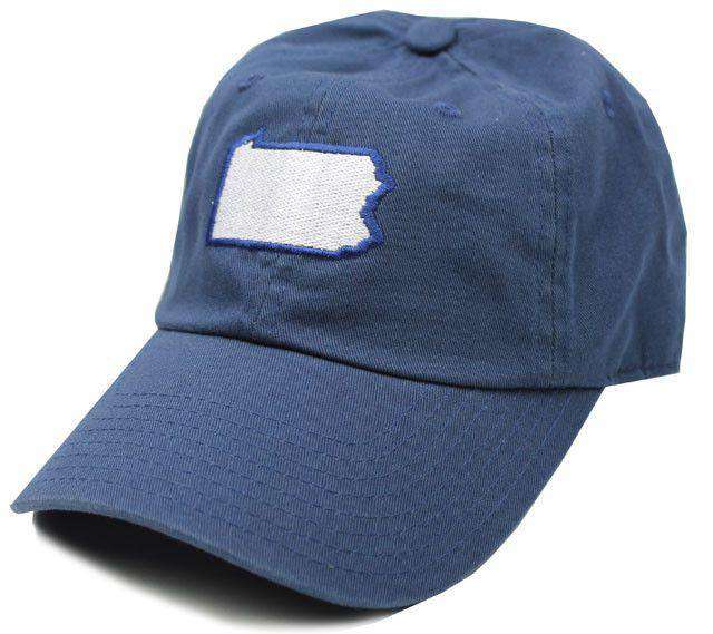 PA Happy Valley Gameday Hat in Navy by State Traditions - Country Club Prep