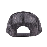 Paddler Trucker Hat in Charcoal by Waters Bluff - Country Club Prep