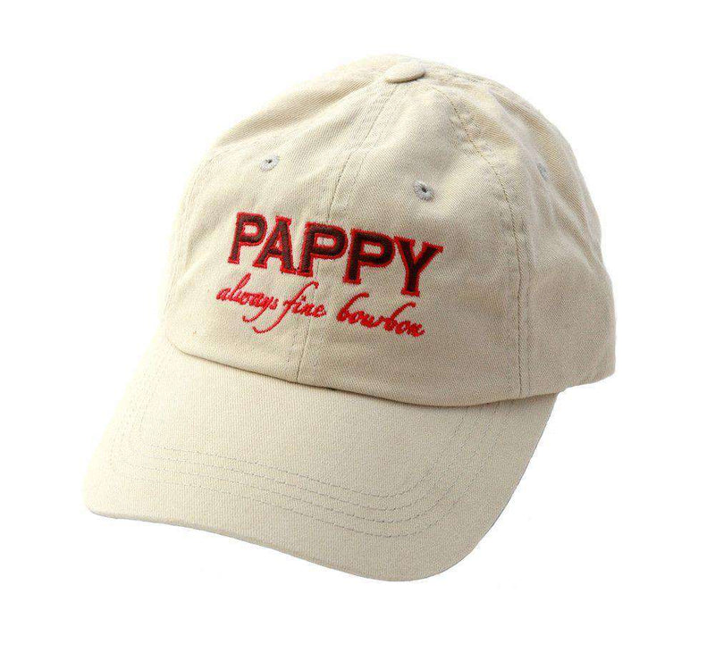 Pappy Ball Cap in Stone Twill by Pappy Van Winkle - Country Club Prep