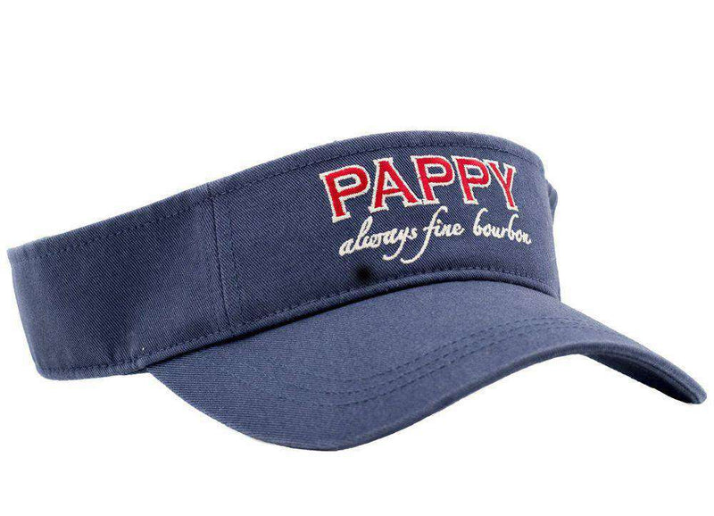 Pappy Visor in Navy by Pappy Van Winkle - Country Club Prep