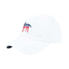 Party Animal Hat in White by Southern Proper - Country Club Prep