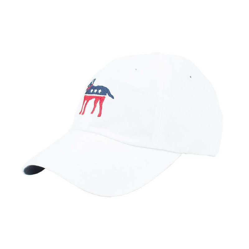 Party Animal Hat in White by Southern Proper - Country Club Prep