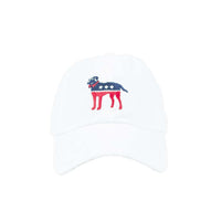 Party Animal Hat in White by Southern Proper - Country Club Prep