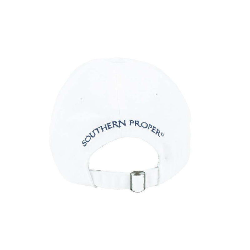 Party Animal Hat in White by Southern Proper - Country Club Prep