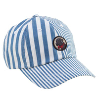 Patchwork Frat Hat in Blue Madras by Southern Proper - Country Club Prep