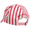 Patchwork Frat Hat in Red Madras by Southern Proper - Country Club Prep