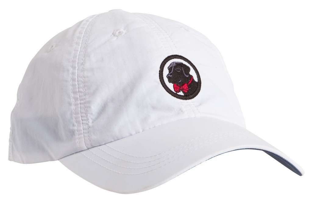 Performance Hat in White by Southern Proper - Country Club Prep