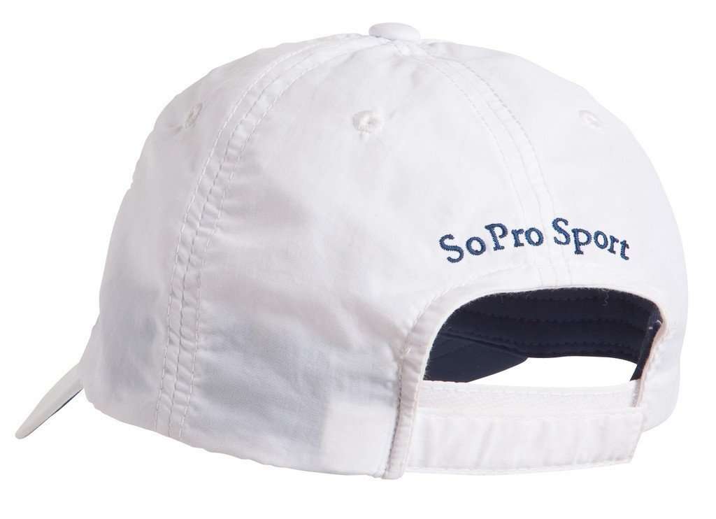 Performance Hat in White by Southern Proper - Country Club Prep