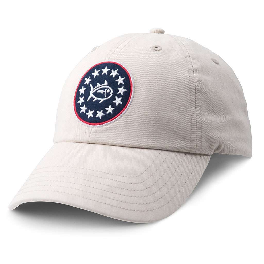 Presidential Skipjack Hat in Stone by Southern Tide - Country Club Prep