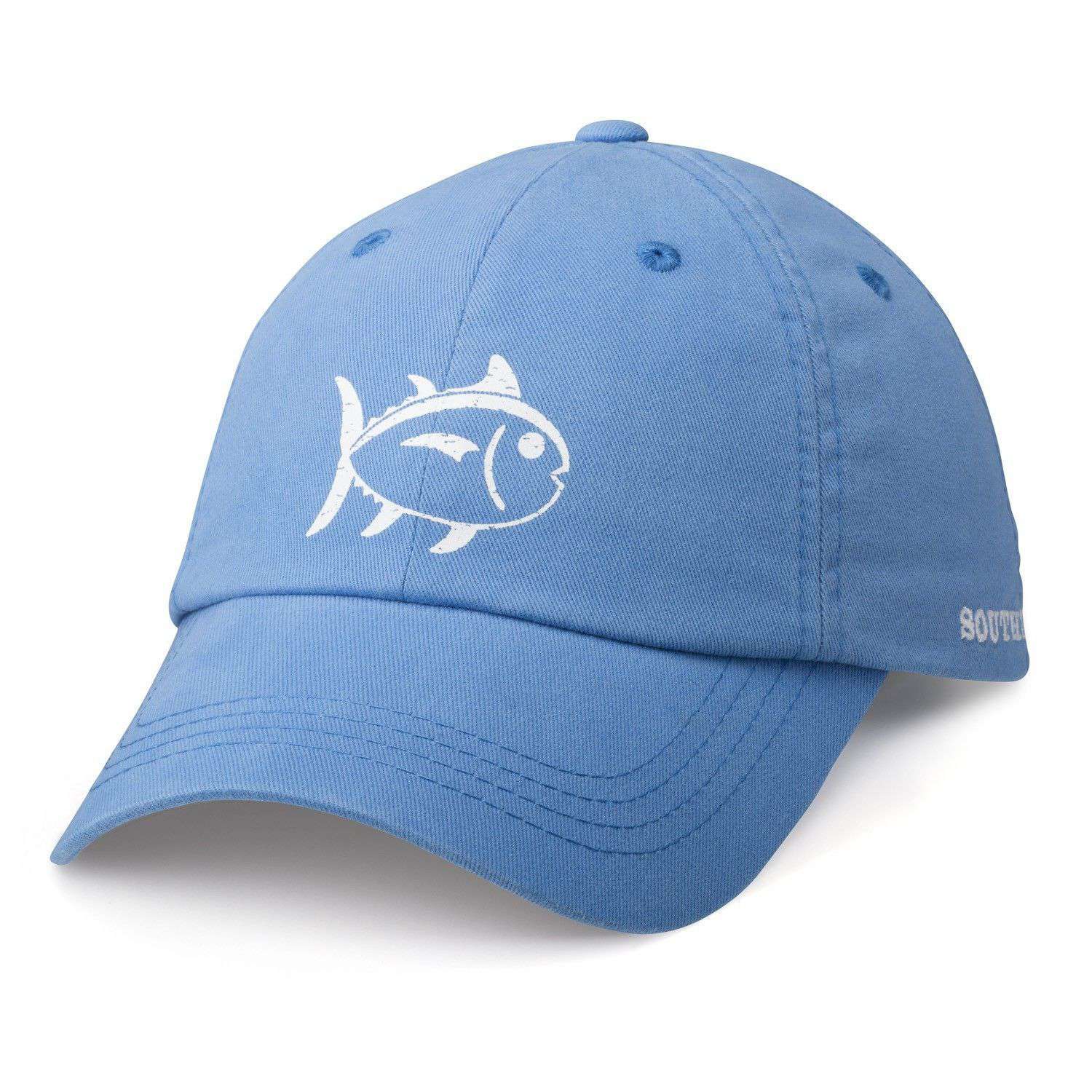 Printed Skipjack Hat in Blue by Southern Tide - Country Club Prep