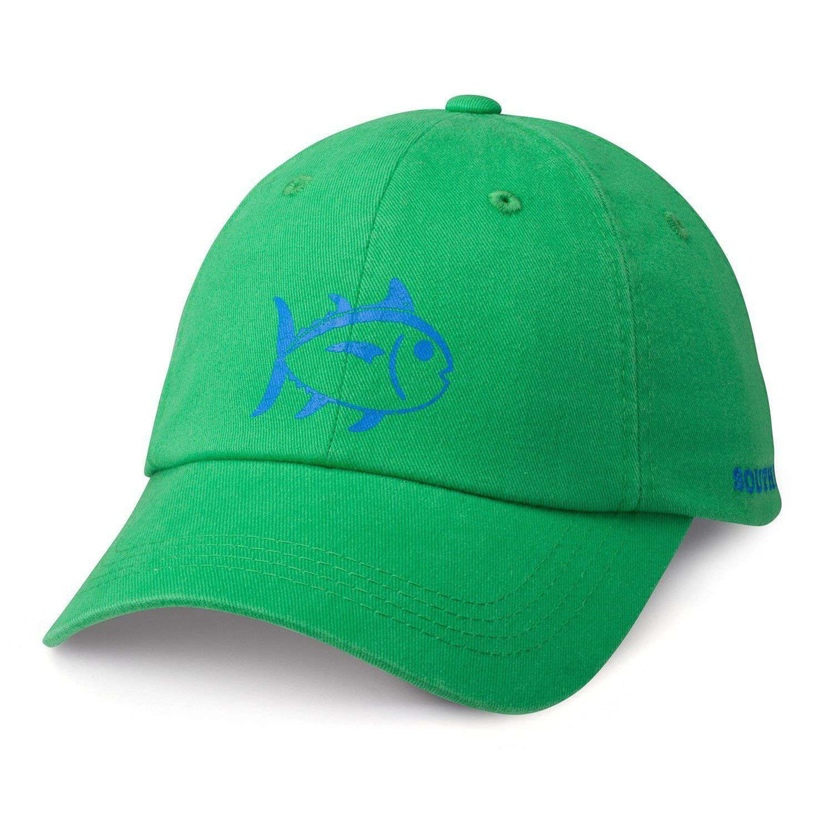 Printed Skipjack Hat in Green by Southern Tide - Country Club Prep