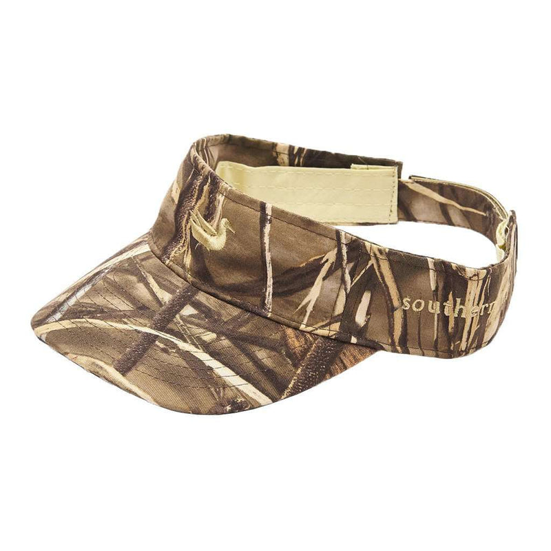 Realtree Max Camo Visor with Tan Duck by Southern Marsh - Country Club Prep